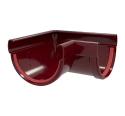 Угол желоба универсальный d-120 мм 90° ПВХ Grand Line Классика