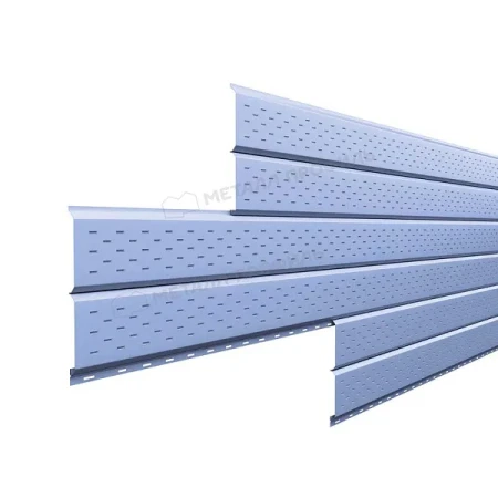 Металлический софит Металл Профиль Lбрус Purman 0,5 с полной перфорацией Galmei
