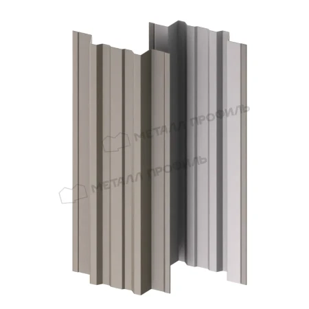 Прямоугольный Trapeze Полиэстер 0,45 RAL 1035 прямой