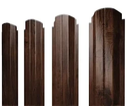 Штакетник Grand Line П-образный Print Elite 0,45 фигурный