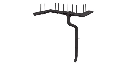 Соединитель желоба d-125 мм Grand Line Optima Matt Полиэстер Matt 1,00 RAL 9005