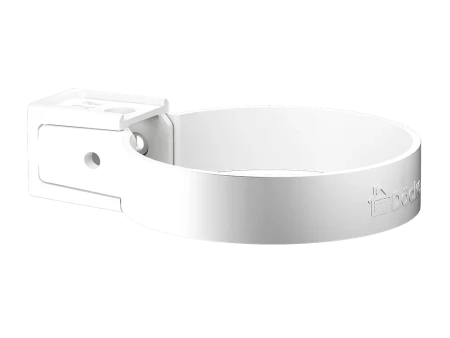 Хомут трубы d-85 мм ПВХ Döcke Premium пломбир RAL 9003