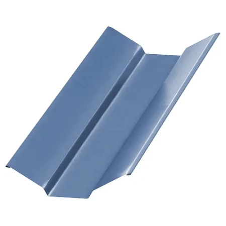 Планка ендовы верхняя Металл Профиль 76x76x2000 0,50 PURMAN цвет Galmei Сиреневый металлик