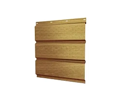 Металлический софит Grand Line Металлический софит  Print Elite 0,45 с полной перфорацией под дерево