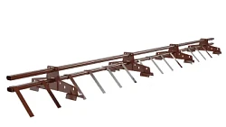 Снегозадержатель Borge Для профнастила Н-60, Н-75 3 м