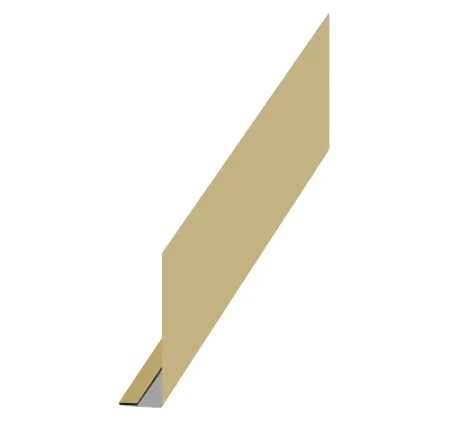 Планка карнизного свеса Металл Профиль 250x50x2000 0,45 Полиэстер цвет RAL 1014