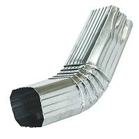 Колено трубы гофрированное Grand Line Vortex Полиэстер 0,45 Оцинкованное