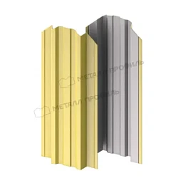 Штакетник Металл Профиль Прямоугольный Trapeze Полиэстер 0,45 фигурный