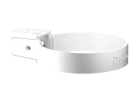 Хомут трубы d-85 мм ПВХ Döcke Premium пломбир RAL 9003