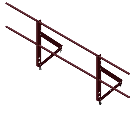 Optima универсальное h-0,65х2 м, Ral 3005