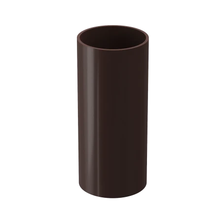 Труба водосточная ПВХ d-100 мм 3 м Döcke Lux шоколад RAL 8019