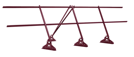 Для фальцевой кровли h-0,9х3 м, Ral 3003