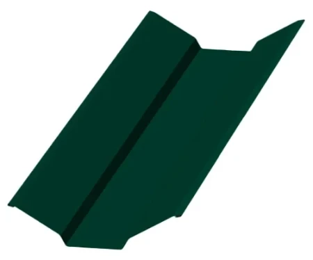 Планка ендовы верхняя Металл Профиль 76x76x2000 0,5 Norman цвет RAL 6005