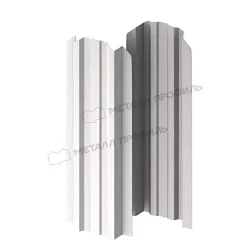 Штакетник Металл Профиль Прямоугольный Lane Norman 0,5 фигурный