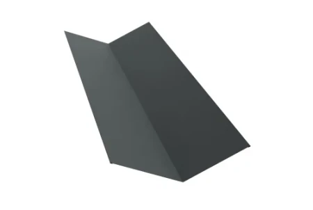 Планка ендовы верхней Grand Line 145x145 0,45 Полиэстер цвет RAL 7005