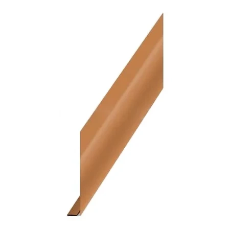 Планка карнизного свеса Металл Профиль 200x30x2000 0,50 PURMAN цвет Argillite Медный металлик