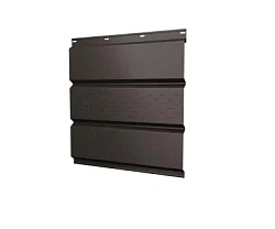 Металлический софит Grand Line Металлический софит  Rooftop Matte (Стальной бархат) 0,5 с частичной перфорацией