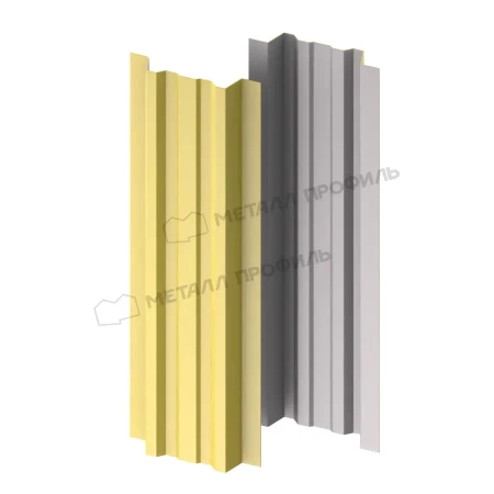 Прямоугольный Lane Полиэстер 0,45 RAL 1018 прямой