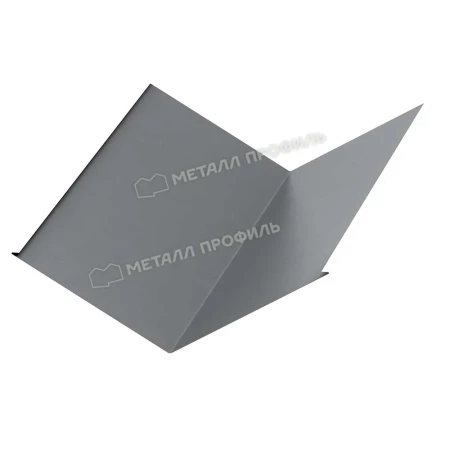 Планка ендовы нижняя Металл Профиль 298x298x2000 0,5 Norman цвет RAL 7004