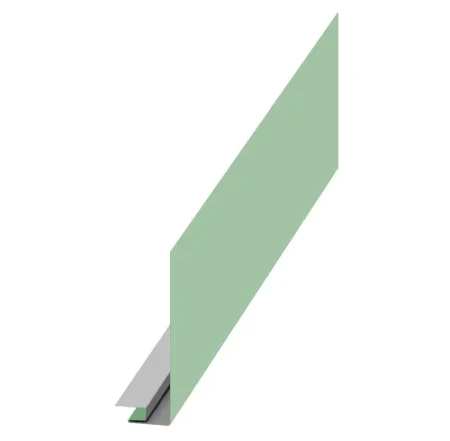 Планка карнизного свеса сложная  Металл Профиль 250x50x3000 0,5 Norman цвет RAL 6019