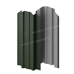 Штакетник Металл Профиль Прямоугольный Trapeze Viking E 0,5 фигурный