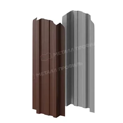 Штакетник Металл Профиль Прямоугольный Lane Полиэстер 0,4 фигурный