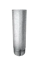 Труба круглая d-100 мм 3 м Grand Line GL ZN 0,55 Оцинкованная