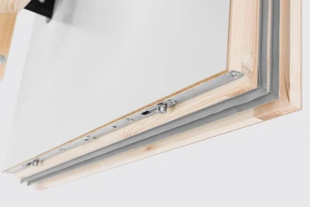 Чердачная люк-лестница Oman Складная комбинированная 4-х секционная Polar Plus в Туле фото