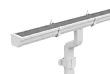 Комплект металлического водостока Металл Профиль Бюджет 120x86 мм 6 м/3 м Полиэстер RAL 9003 (сигнально-белый)