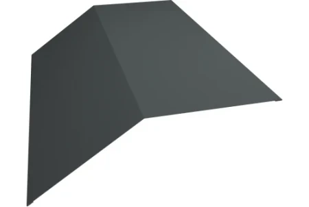 Планка конька плоского Grand Line 190x190 0,45 Полиэстер цвет RAL 7005