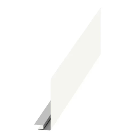 Планка карнизного свеса сложная Металл Профиль 185x50x2000 0,50 PURMAN цвет RAL 9010