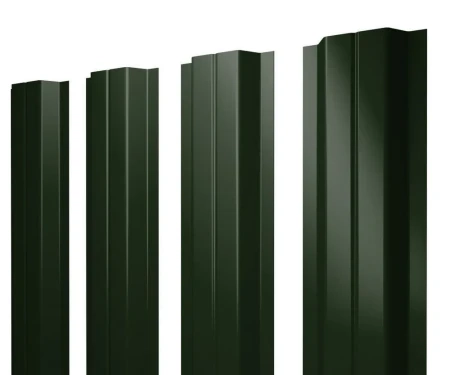 П-образный 0,45 Drap RAL 6020 прямой