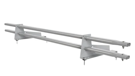 Для металлочерепицы с высокой ступенькой 350 мм Русский Рубеж 1 м RAL 7004