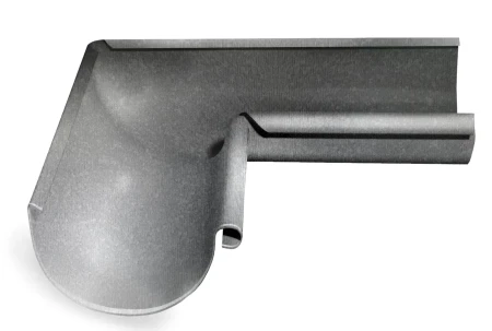 Угол желоба внутренний d-125 мм 90 гр Grand Line Optima 0,55 Оцинкованный