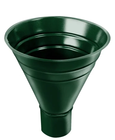 Воронка водосборная d-250x90 мм Grand Line Полиуретан 0,5 RAL 6005