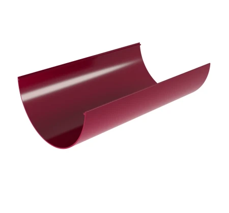 Желоб полукруглый ПВХ d-120 мм 3 м Grand Line Классика бордо RAL 3005