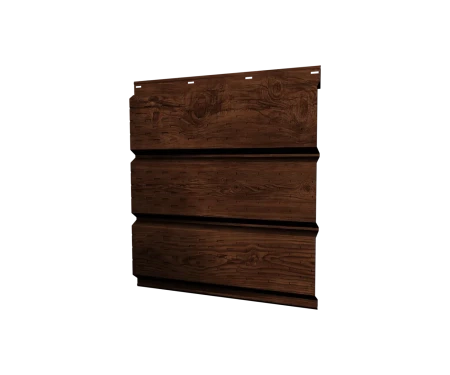 Металлический софит Grand Line Print Elite 0,45 с полной перфорацией Cherry Wood