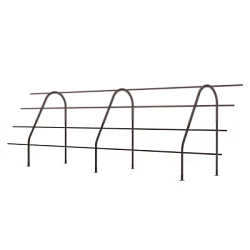 Кровельное ограждение Металл Профиль H-1,2x3 м