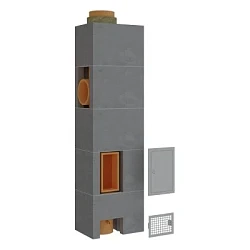 Одноходовые дымоходы с вентаканалом Schiedel Uni Основание  3 пм для одноходового дымохода с вентканалом