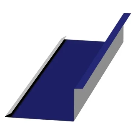 Планка примыкания нижняя Металл Профиль 250x122x2000 0,45 Полиэстер цвет RAL 5002