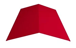 Планка конька плоского простая Металл Профиль 115x115x2000 Полиэстер 0,45 Планка конька плоского простая Металл Профиль 115x115x2000 Полиэстер 0,45