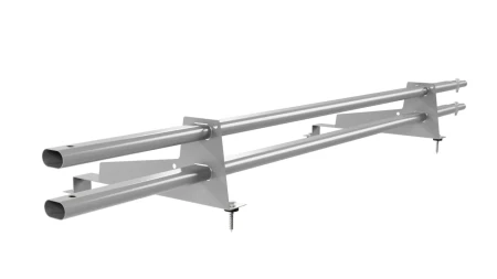 Для металлочерепицы с высокой ступенькой 400 мм Русский Рубеж 1 м RAL 7004