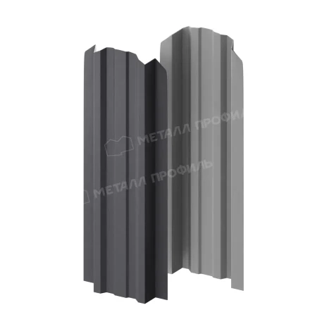 Прямоугольный Lane Valori 0,5 Grey фигурный