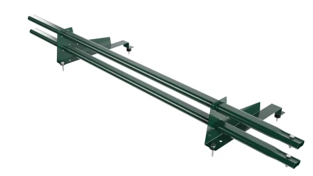 Для металлочерепицы с высокой ступенькой 400 мм Русский Рубеж 1 м RAL 6005