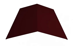 Планка конька плоского простая Металл Профиль 115x115x2000 Полиэстер 0,45