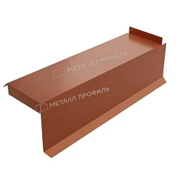 Планка сегментная торцевая правая Металл Профиль 400 мм Norman 0,5