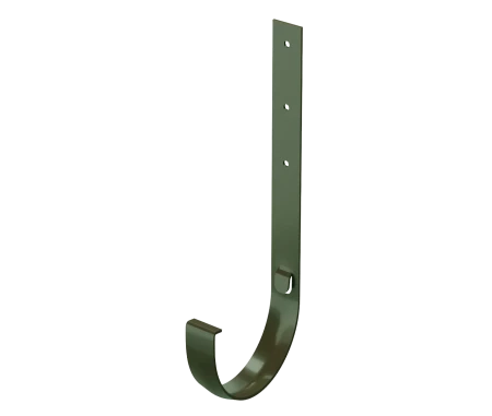 Кронштейн желоба ПВХ d-120 мм металлический Döcke Standard зеленый RAL 6005