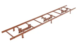 Кровельная лестница Borge New Line для фальцевой кровли 2,7 м