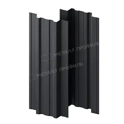 Штакетник Металл Профиль Прямоугольный Trapeze Полиэстер двухсторонний 0,45 прямой