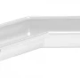 Угол желоба внутренний d-150 мм 135 гр Aquasystem Premium Pural 0,6 RAL 9003